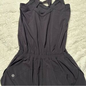 Lululemon Black Athletic Jumpsuit